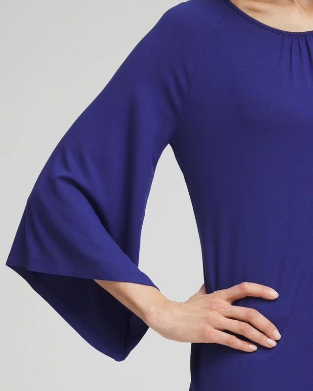 Touch of Cool Angel-Sleeved Blouse - image 4